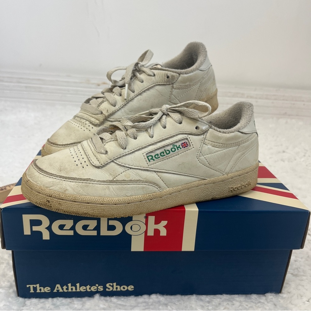 Reebok Club C 85 Vintage Tennis Shoes  Sneakers size 9 GX3686